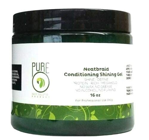 Pure O Natural Neatbraid Beauty Professional Conditioning Shining Gel 16 oz Beauty & Personal Care Pure O