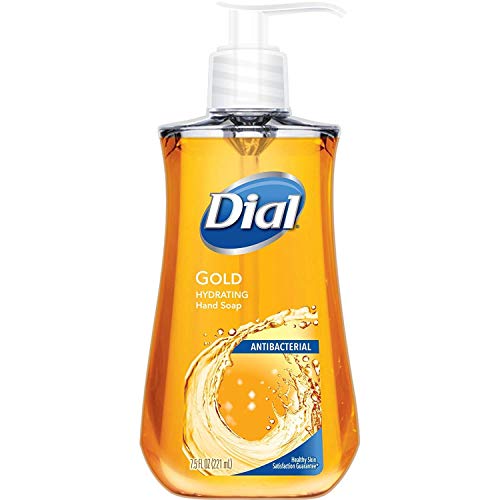 Dial Antibacterial Liquid Hand Soap Gold, 7.5 Fl Oz (Pack of 4) Beauty & Personal Care Dial
