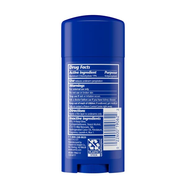 ARRID XX Anti-Perspirant Deodorant Solid Regular 2.6 oz (Pack of 3) Beauty and Personal Care Arrid