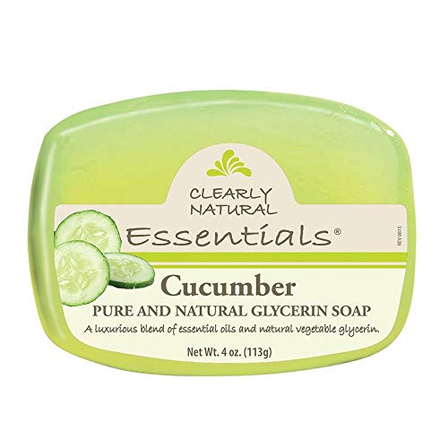 CLEARLY NATURAL BAR SOAP,GLYCERINE,CUCMBR, 4 OZ , 6 pack Beauty & Personal Care Clearly Natural