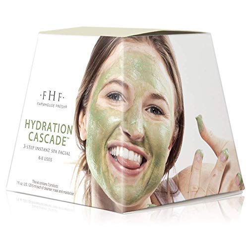 FarmHouse Fresh Hydration Cascade 3-step Instant Spa Facial, 3 ct. Beauty & Personal Care FarmHouse Fresh