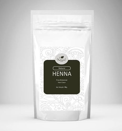Natural Glory Pure Natural Henna (100 Gms) Leaves Reddish color Beauty & Personal Care Natural Glory