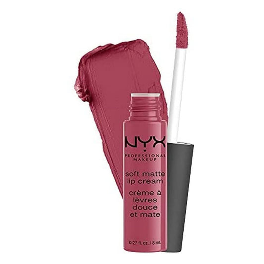 NYX PROFESSIONAL MAKEUP Soft Matte Lip Cream, Lightweight Liquid Lipstick - Sao Paulo (Bubblegum Pink) Beauty & Personal Care NYX PROFESSIONAL MAKEUP