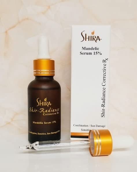 Shira Shir-Radiance Corrective RX Mandelic Serum For Treating Acne and Scars Pore Minimizer With 15% Mandelic Acid (30 ml) Beauty & Personal Care Shira