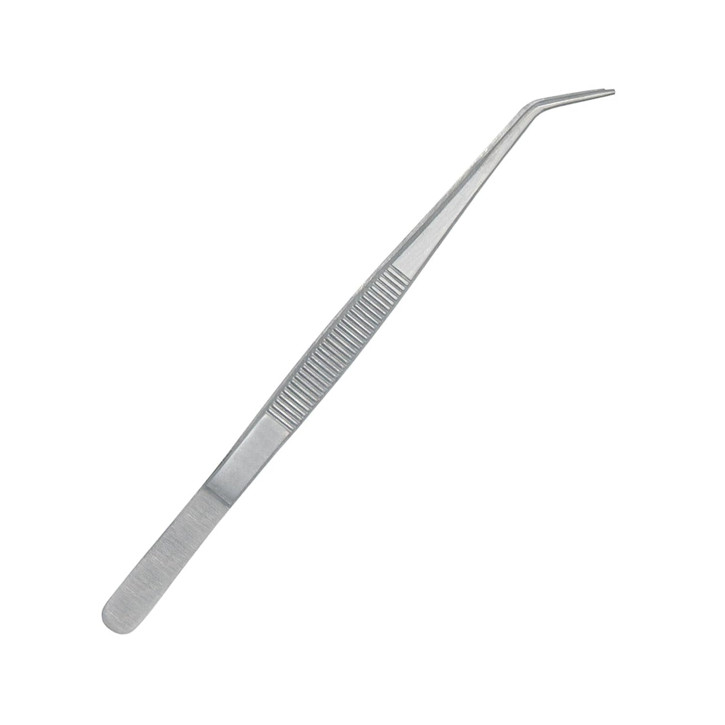 Stainless Steel Tweezers, with Curved Serrated Tip Multipurpose Tweezers Sewing Machine Tweezers Forceps for Craft Repairing (1) Beauty and Personal Care SURGICAL ONLINE
