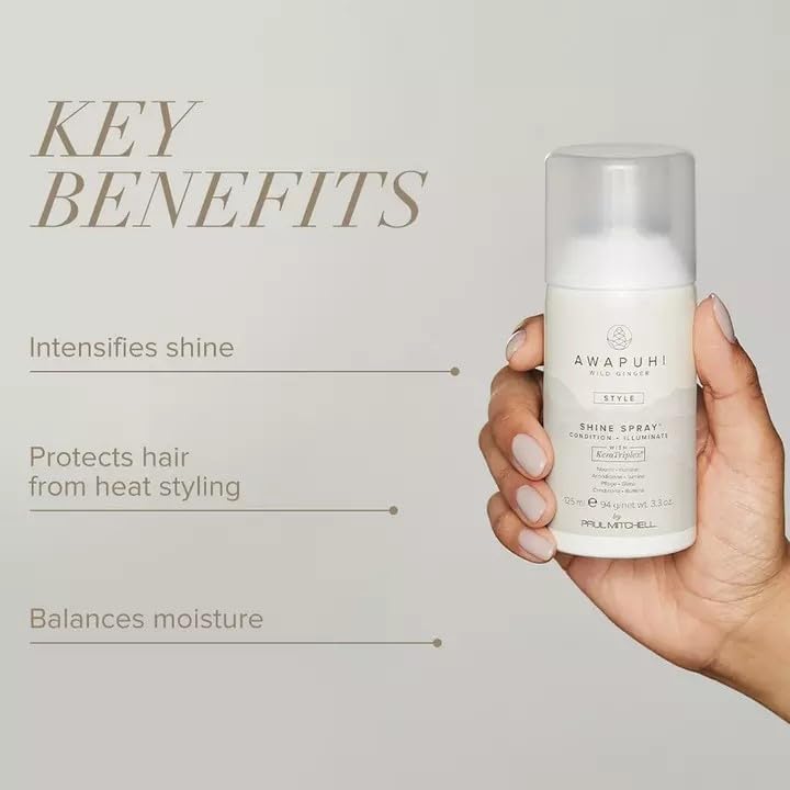 Awapuhi Wild Ginger by Paul Mitchell Shine Spray, Conditions + Adds Luminosity, For All Hair Types, 3.3 oz Beauty & Personal Care Awapuhi Wild Ginger