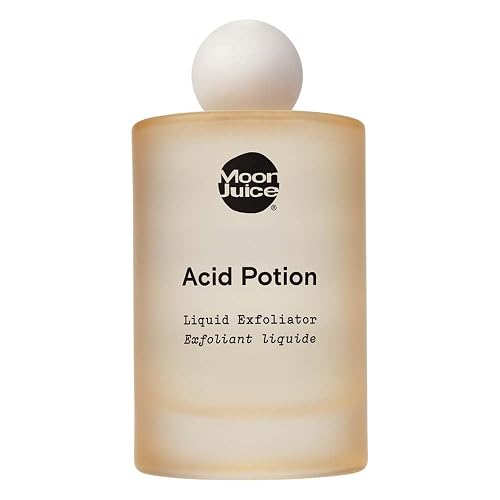 Moon Juice Acid Potion Liquid Face Exfoliator - 25% AHA BHA Exfoliant with Reishi + Niacinamide - Helps Resurface Skin, Unclog Pores & Stimulate Beauty & Personal Care Moon Juice