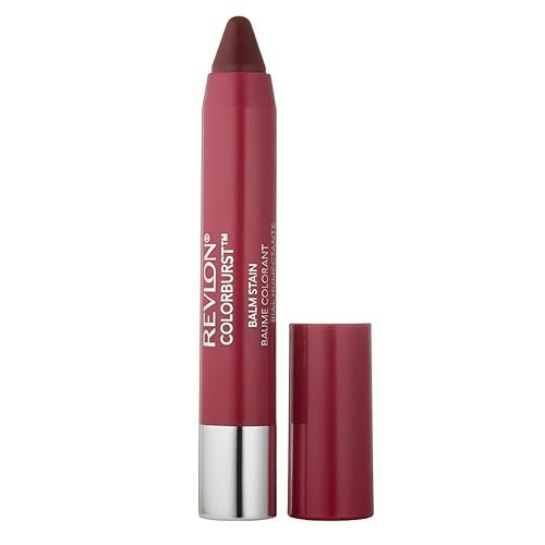 Revlon Lip Balm, Tinted Lip Stain, Face Makeup with Lasting Hydration, Infused with Shea Butter, Mango & Coconut Butter, Shimmer Finish, 030 Smitten Beauty & Personal Care REVLON