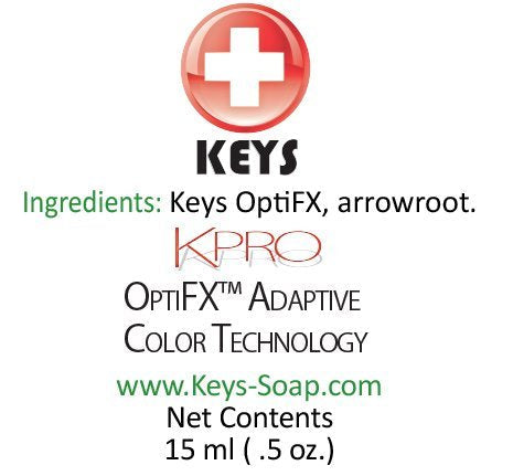 Keys KPRO All Natural Tinted HD Powder with OptiFX Adaptive Color Technology and Arrowroot Powder, Smooths Fine Lines and Blurs Imperfections, Vegan Beauty & Personal Care Keys