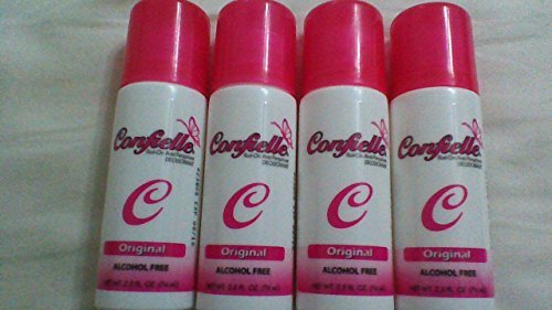 LOT OF 4 Confielle Roll-On Deodorant Original Scent 2.5 OZ NEW by CONFIELLE Beauty and Personal Care CONFIELLE