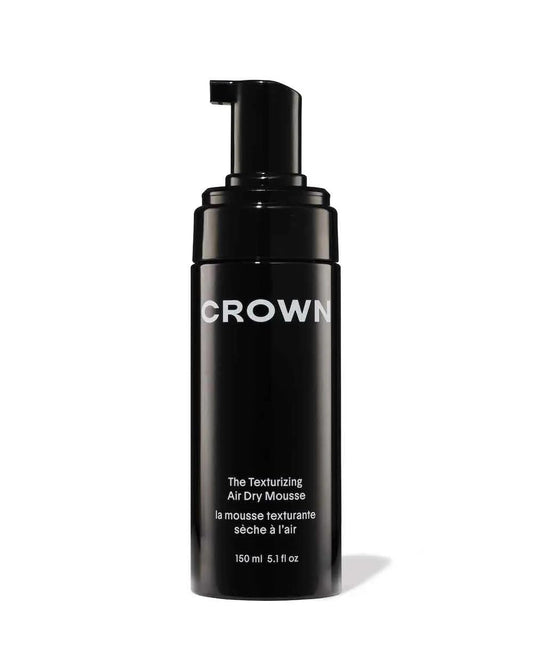 CROWN AFFAIR The Texturizing Air Dry Hair Mousse, 5.1 Fl Oz (Pack of 1), Black Beauty & Personal Care CROWN AFFAIR