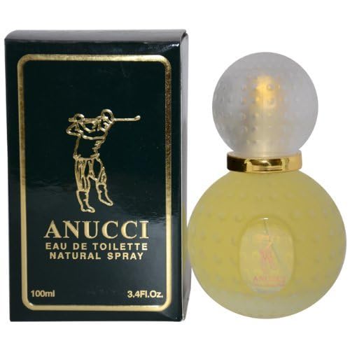 Anucci Eau de Toilette Spray for Men, 3.4 Ounce Beauty & Personal Care Anucci