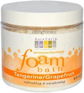 Aromatherapy Foam Bath Tangerine Grapefruit 14 oz from Aura Cacia Beauty and Personal Care Aura Cacia