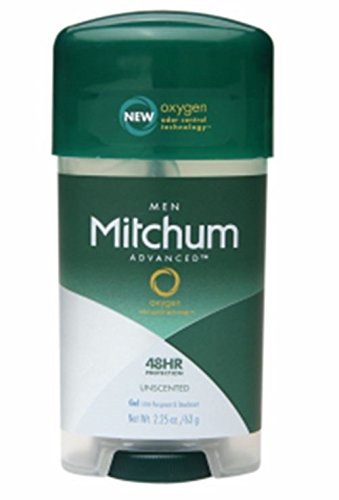Mitchum Anti-Perspirant and Deodorant, Power Gel, Unscented, 2.25 Ounce (Pack of 6)packaging may vary Beauty and Personal Care Mitchum