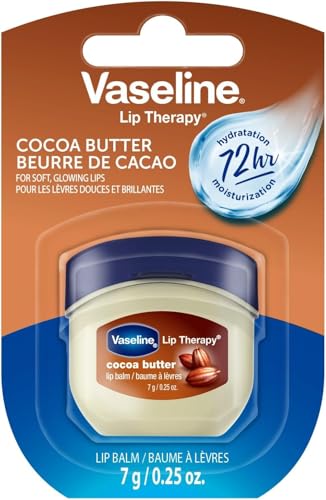 Vaseline Lip Therapy Lip Balm Mini, Cocoa Butter, 0.25 oz Beauty and Personal Care Vaseline