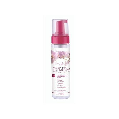 Weave Aide Bouncy Curl Styling Mousse - 8 oz. Frizz Control for Curl Definition and Enhancement, Anti-Frizz Formula Beauty & Personal Care Swing It Inc