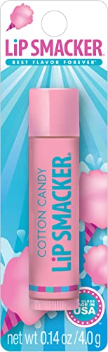 Lip Smacker Flavored Lip Balm, Flavored Moisturizing, Smoothing Soft Shine, Hydrating & Protecting Fun Tasty Flavors, Cruelty-Free & Vegan - Cotton Beauty & Personal Care Lip Smacker