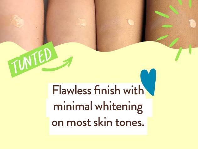 Babo Botanicals Daily Sheer Tinted Mineral Sunscreen Fluid SPF50 - Natural Zinc Oxide - Passion Fruit Oil - Golden-Hued Tint - Fragrance Free Beauty & Personal Care Babo Botanicals