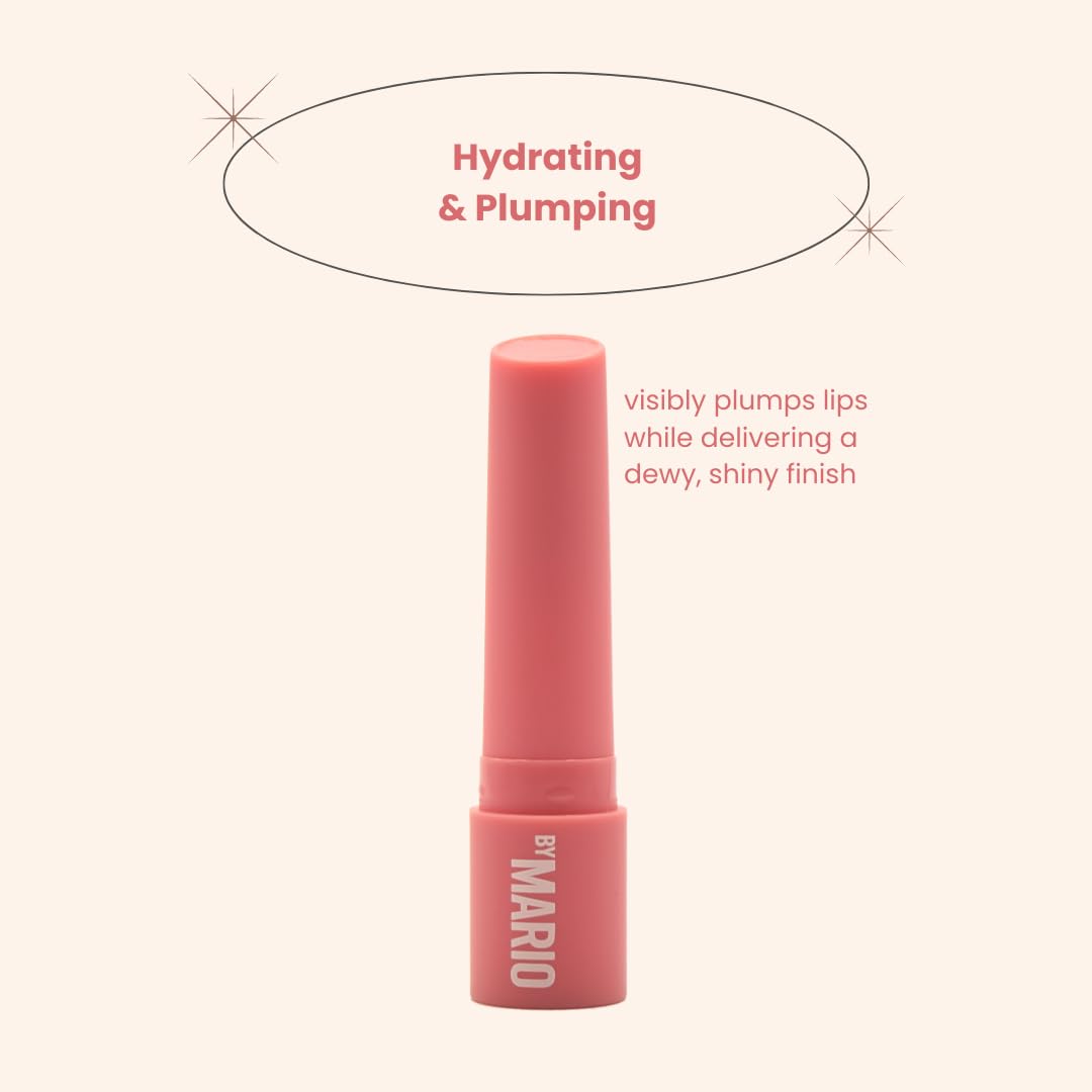 Makeup By Mario Moisture Glow Plumping Lip Serum - Pink Glow - Sheer Pale Pink Beauty & Personal Care BY MARIO