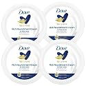 Dove Nourishing Body Care, Face, Hand, and Body Rich Nourishment Cream for Extra Dry Skin with 48-Hour Moisturization, 4-Pack, 2.53 Oz Each Jar Beauty & Personal Care Dove