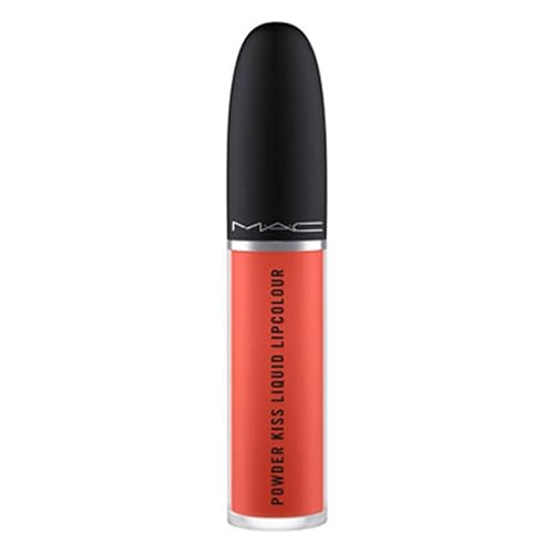 MAC M.A.C Powder Kiss Liquid Lipcolour - 998 Sorry Not Sorry (Dirty pumpkin orange) Beauty & Personal Care MAC