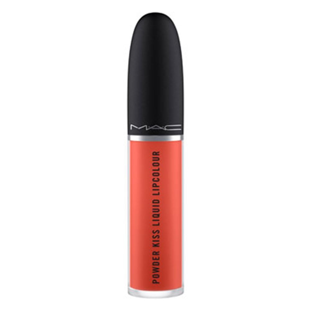 MAC M.A.C Powder Kiss Liquid Lipcolour - 998 Sorry Not Sorry (Dirty pumpkin orange) Beauty & Personal Care MAC