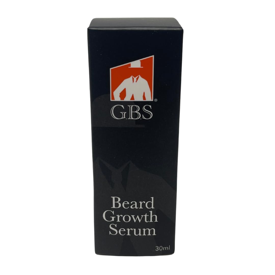 G.B.S Military Style Beard Care Set - Conditioning Oil with Jojoba, Growth Serum with Biotin and Castor Seed, Styling Balm, Trimming Scissors Beauty and Personal Care G.B.S