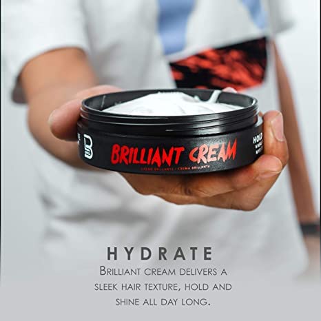 Level 3 Brilliant Cream - Hydrating Cream for Hair Texture & Shine - Natural Style Enhancer Beauty & Personal Care L3