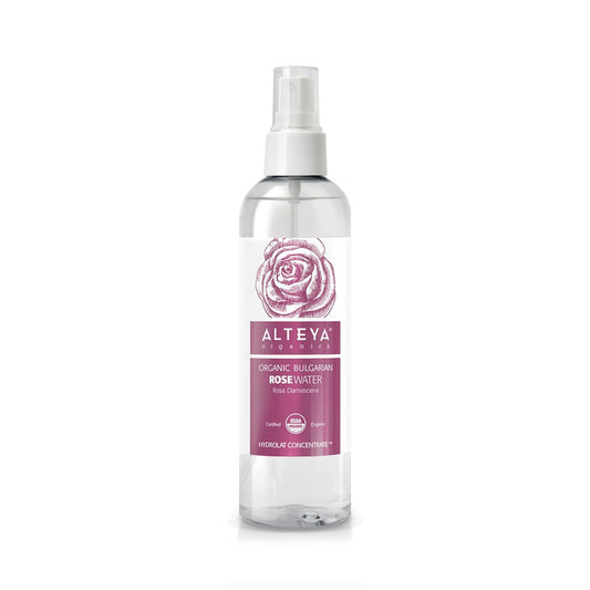 Alteya Organics Rose Water USDA Certified Organic Facial Toner, 8.5 Fl Oz/250mL Pure Bulgarian Rosa Damascena Flower Water, Award-Winning Moisturizer Beauty & Personal Care Alteya Organics
