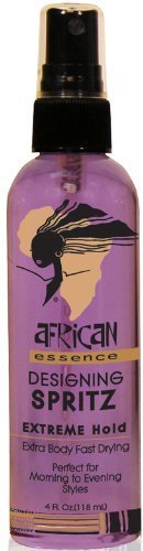 African Essence Spritz - Extreme Hold 4 oz. Beauty & Personal Care African Essence