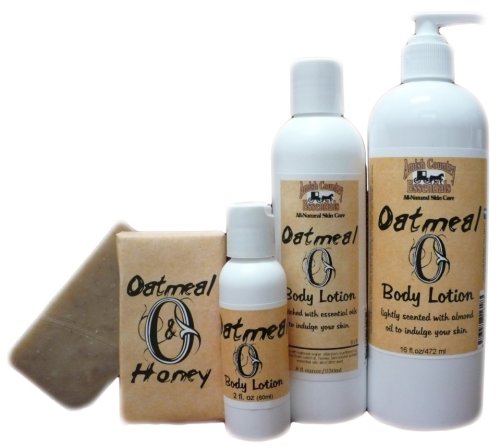 All Natural, Handmade, Oatmeal Soap by Amish Country Essentials. 3.5oz Beauty & Personal Care Amish Country Essentials