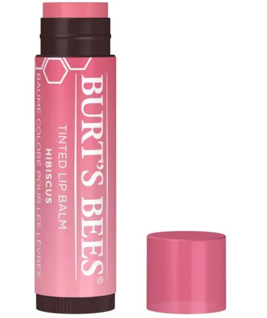 Burt's Bees Tinted Lip Balm | 3 Lip Balms - Red Dahlia, Hibiscus, Zinnia Beauty & Personal Care Burt's Bees