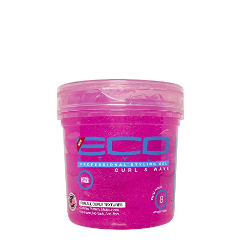 Ecoco Eco Style Hair Gel - Curl And Wave - Anti-Itch, Alcohol-Free Formula - Perfect Hold For Angled Or Tapered Sides - Ideal For Wavy Hair - No Beauty & Personal Care Eco Style