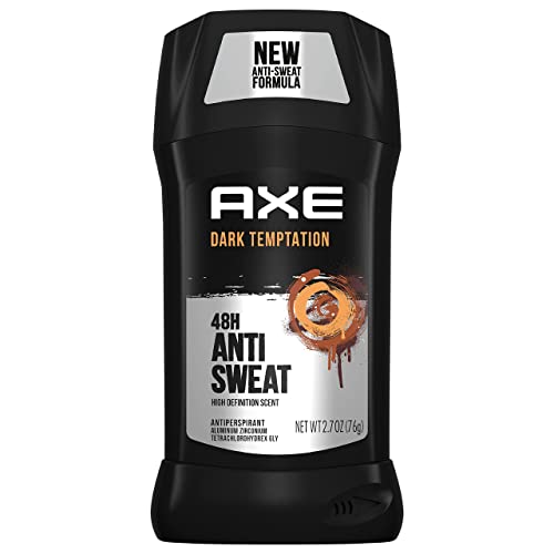 Men AXE Dry Dark Temptation Invisible Solid Anti-Perspirant & Deodorant Stick Deodorant Stick 2.7 oz 1 pcs SKU# 1786101MA Beauty and Personal Care AXE