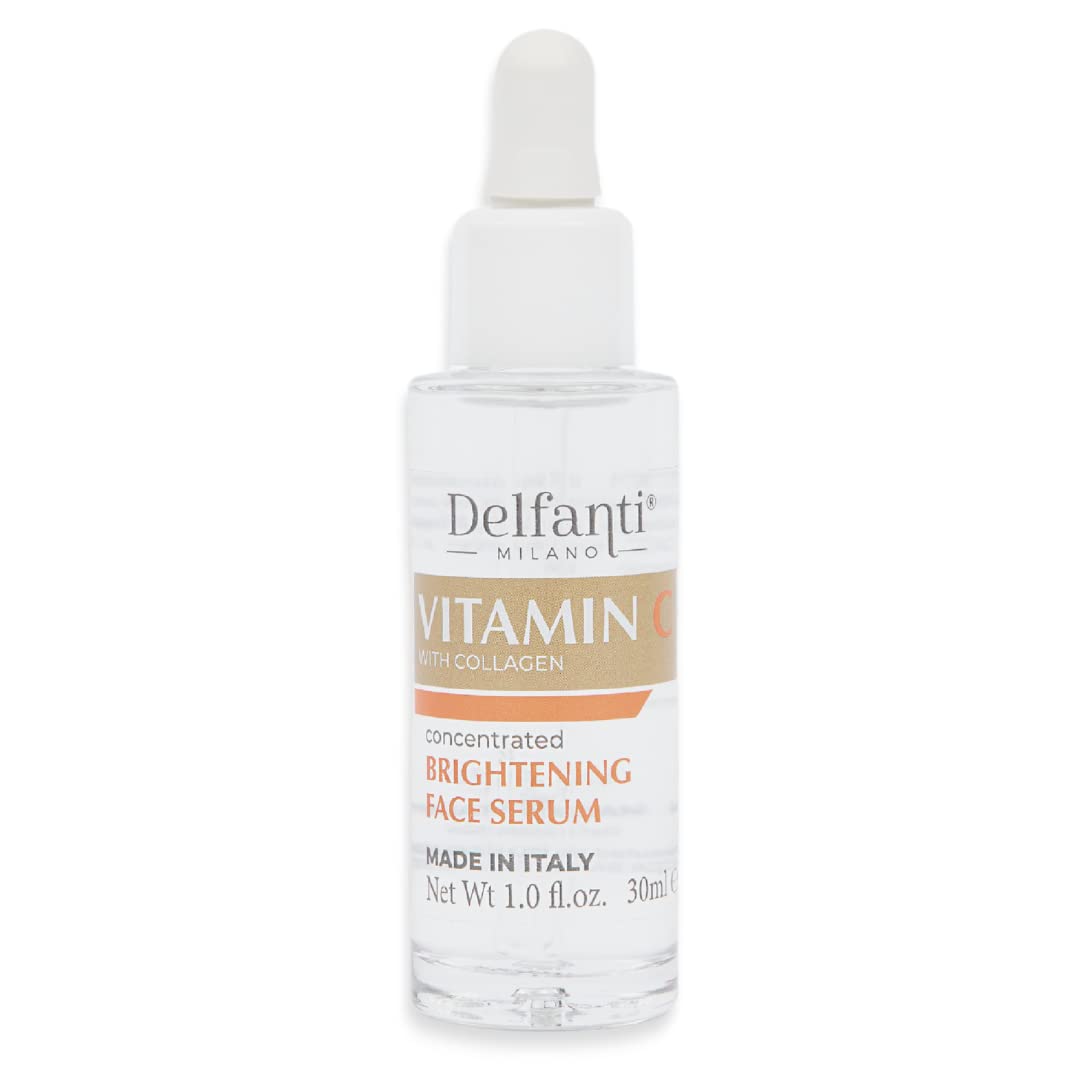 Delfanti Milano • VITAMIN C with COLLAGEN • Concentrated Brightening Face Serum • Made in Italy Beauty & Personal Care Delfanti-Milano