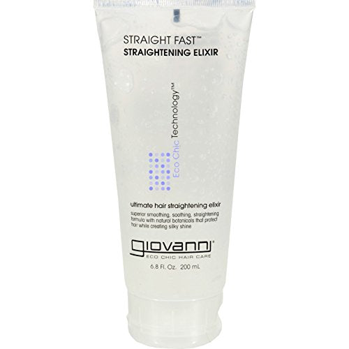 Giovanni: Straight Fast Hair Elixir with Shine, 6.8 oz (12 pack) Beauty & Personal Care GIOVANNI