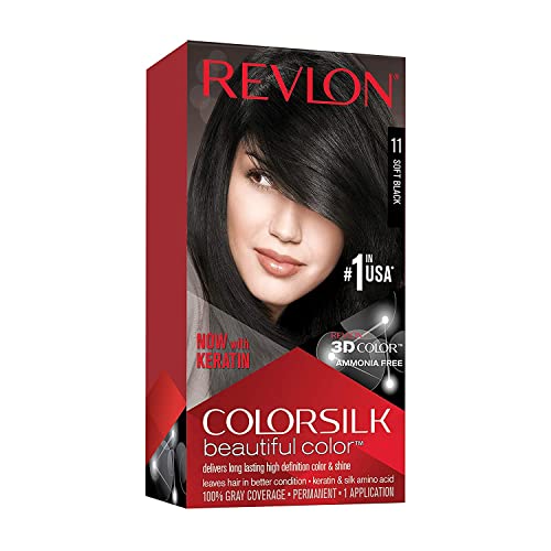 COLORSILK # 11 SOFT BLACK Beauty & Personal Care REVLON