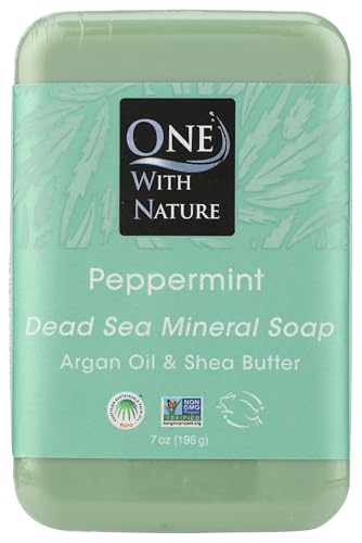 One With Nature Dead Sea Hemp Bar Soap, 7 OZ Beauty & Personal Care One With Nature