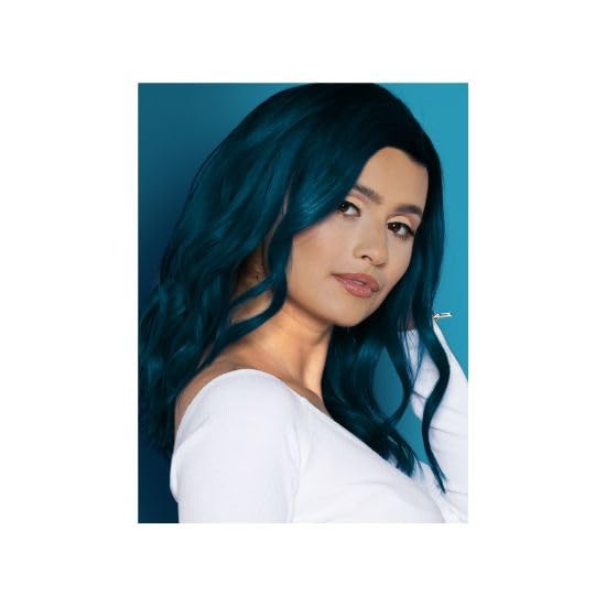 Splat Pure Sapphire Semi Permanent Hair Dye Kit with Bleach, 1 Application, Includes Blue Hair Dye, Oxide & Bleach Powder, Vegan & Cruelty Free Hair Beauty & Personal Care Splat