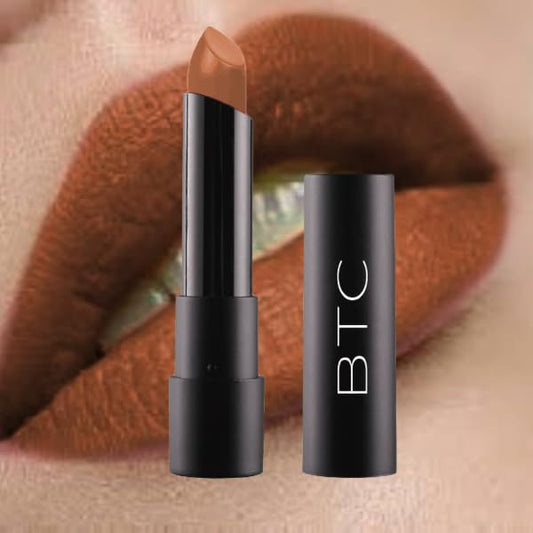By The Clique Mocha Latte Premium Natural Brown Nude Lipstick | Beautiful Satin Finish Beauty & Personal Care By The Clique