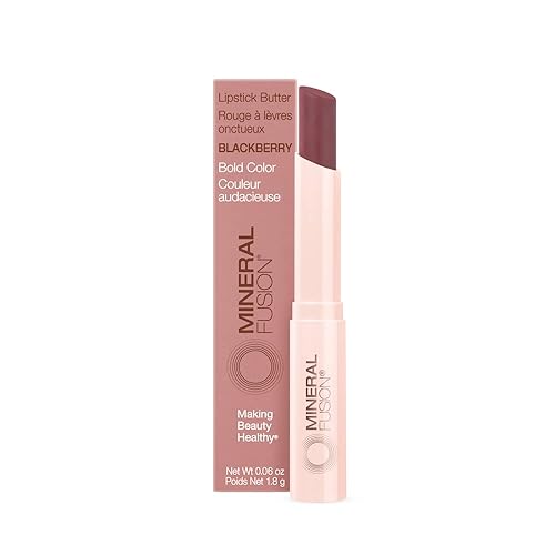 Mineral Fusion Lipstick Butter, Blackberry, 0.06 Ounce Beauty & Personal Care Mineral Fusion
