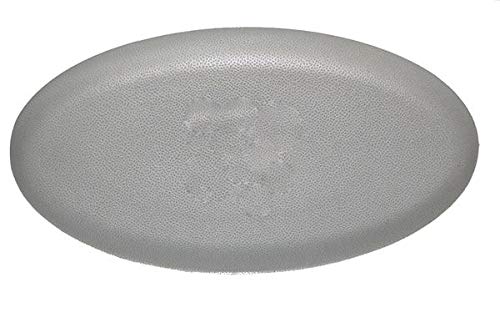 Hot Tub Classic Parts Spa Oval Imperial Pillow Grey with One Snap-in Mounting Pin Compatible with Most Jacuzzi Spas 6455-803 Beauty and Personal Care Hot Tub Classic Parts