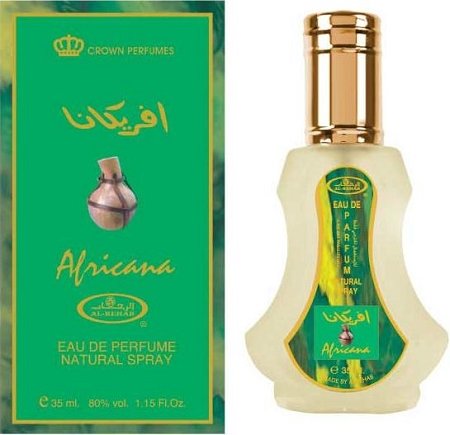 Africana - Al-Rehab Eau De Natural Perfume Spray - 35 ml (1.15 fl. oz) Beauty & Personal Care Al-Rehab