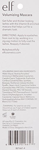 e.l.f. Volumizing Mascara, Black, 0.088 Fluid Ounce Beauty & Personal Care e.l.f.