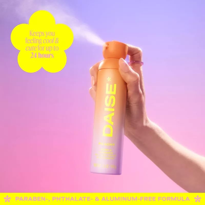 DAISE Peachy Full Body Deodorant Spray - 3.5oz Beauty and Personal Care Daise