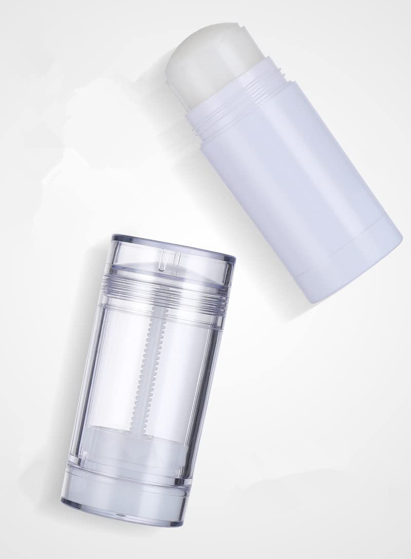 Deodorant Stick Tube 75g DIY Lipstick Tube Portable Solid Balm Empty Tube Sunscreen Balm Tube Blush Stick Deodorant Stick Bottom Jar Plastic Tube Beauty and Personal Care CTKcom