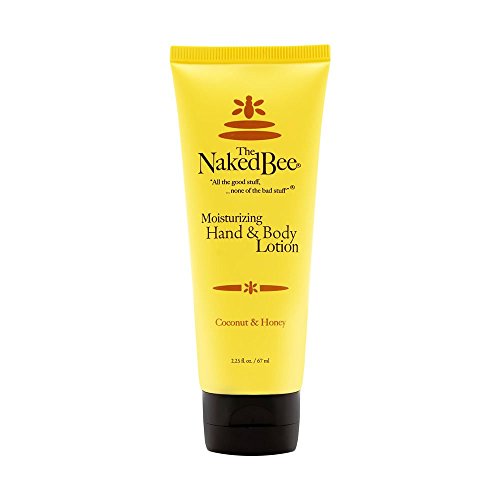 The Naked Bee Nourishing Body Lotion for All Skin Types (2.25 oz) Moisture Replenishing Lotion for Dry Skin with Coconut & Honey Beauty & Personal Care The Naked Bee