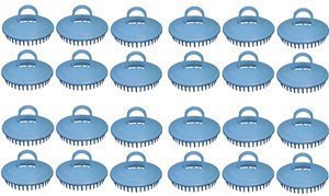 Century Shampoo Scalp Massage Brush #100 Blue 24 - Brushes