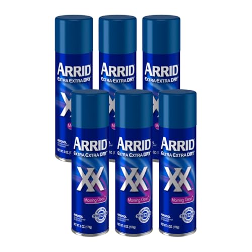 Arrid XX Anti-Perspirant Deodorant Spray, Morning Clean 6 oz (Pack of 6) Beauty and Personal Care Arrid