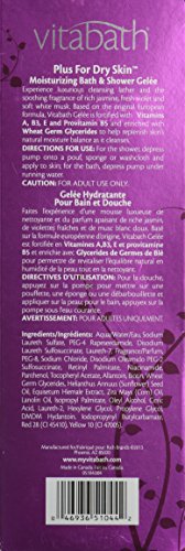 Vitabath Moisturizing Bath & Shower Gelee, Plus For Dry Skin, 32-Ounces Beauty & Personal Care Vitabath